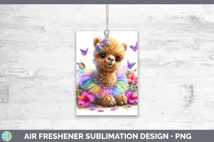 GorgeousSafari Rainbow Summer Air Freshener design.