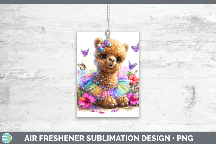Safari Rainbow Summer Camel Air Freshener Sublimation Car Fr