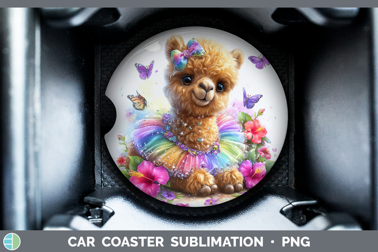 Car Coaster Sublimation Designs Image 3