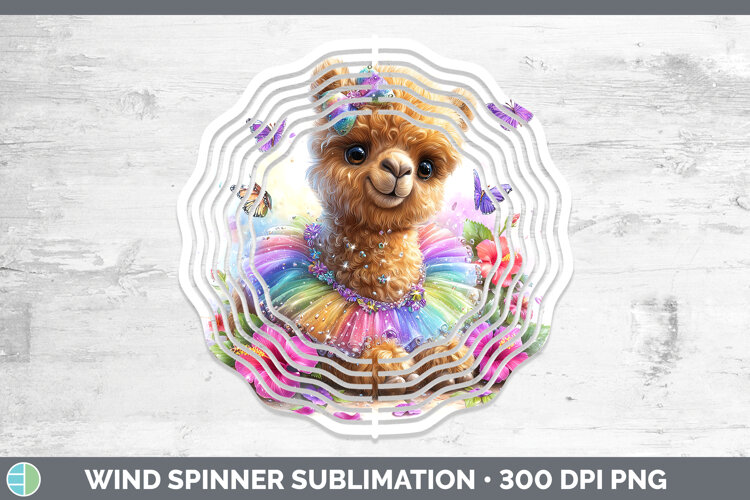 GorgeousSafari Rainbow Summer Wind Spinner design.