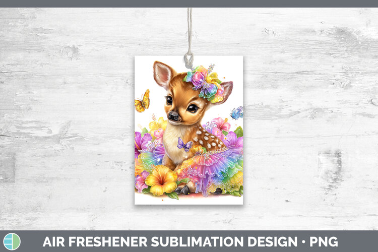 GorgeousSafari Rainbow Summer Air Freshener design.