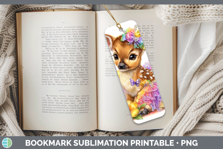 GorgeousSafari Rainbow Summer Bookmark design.