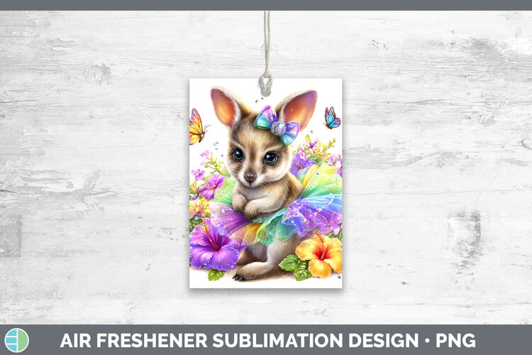 GorgeousSafari Rainbow Summer Air Freshener design.