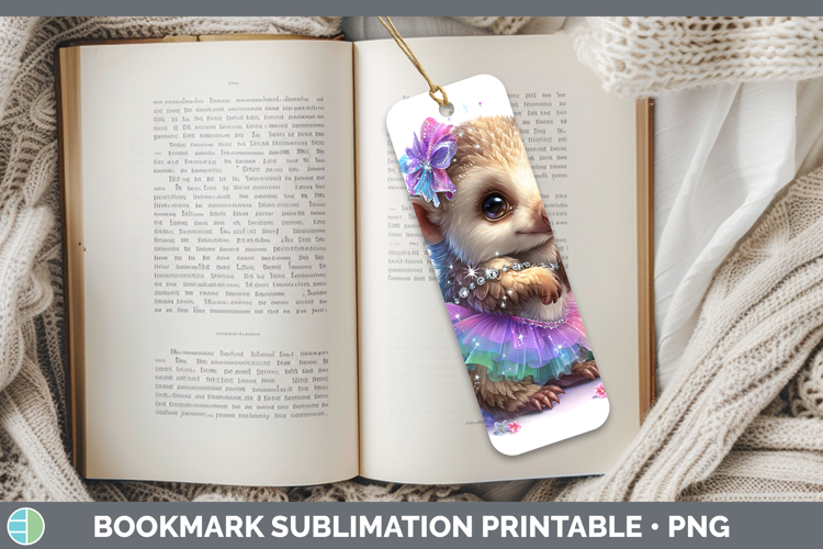 Safari Rainbow Summer Pangolin Bookmark Sublimation Printabl