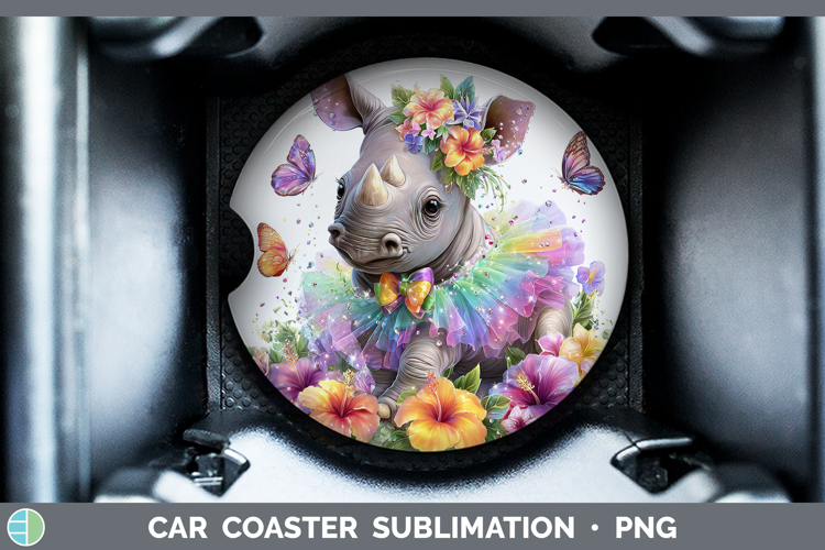 Car Coaster Sublimation Designs Image 6