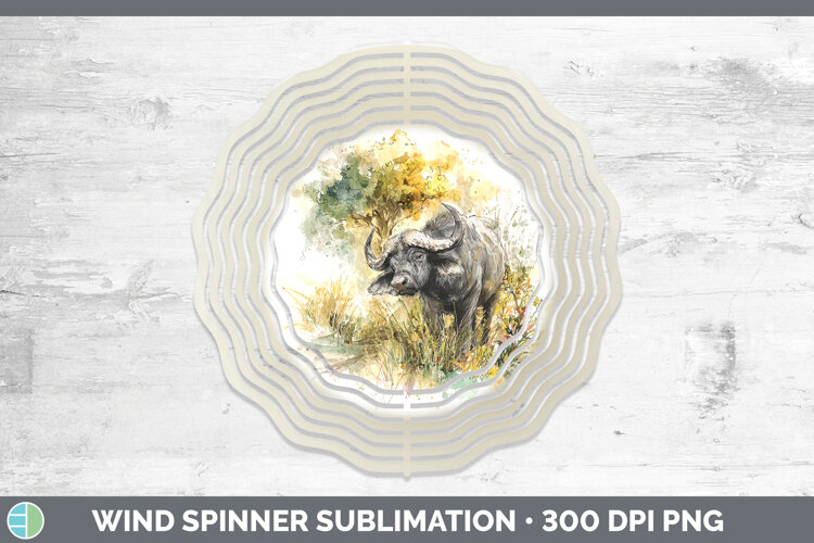 GorgeousSafari Sketch Wind Spinner design.