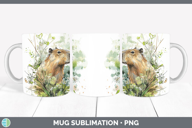 GorgeousSafari Sketch Mug Wrap design.