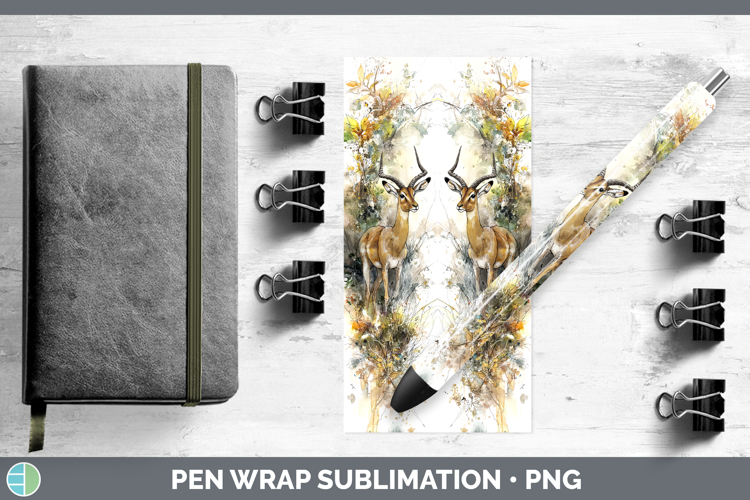 Sublimation Pen Wrap Design Image 4