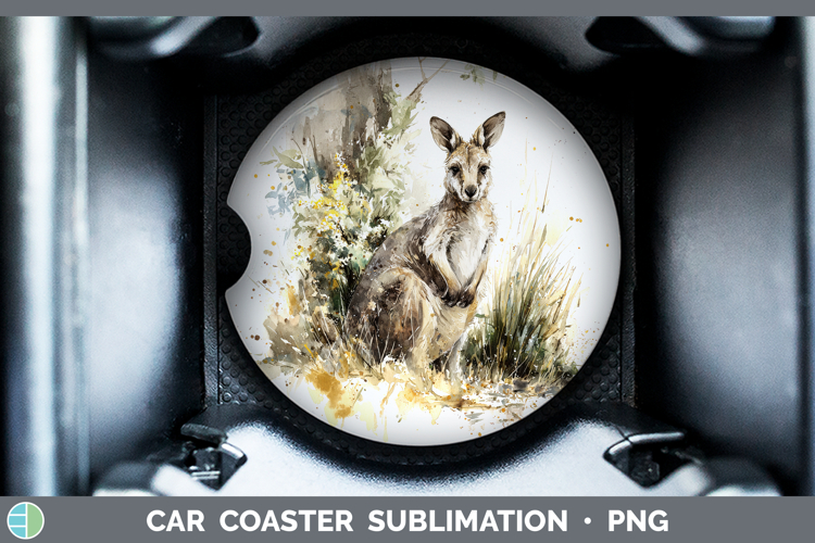 Car Coaster Sublimation Designs Image 3