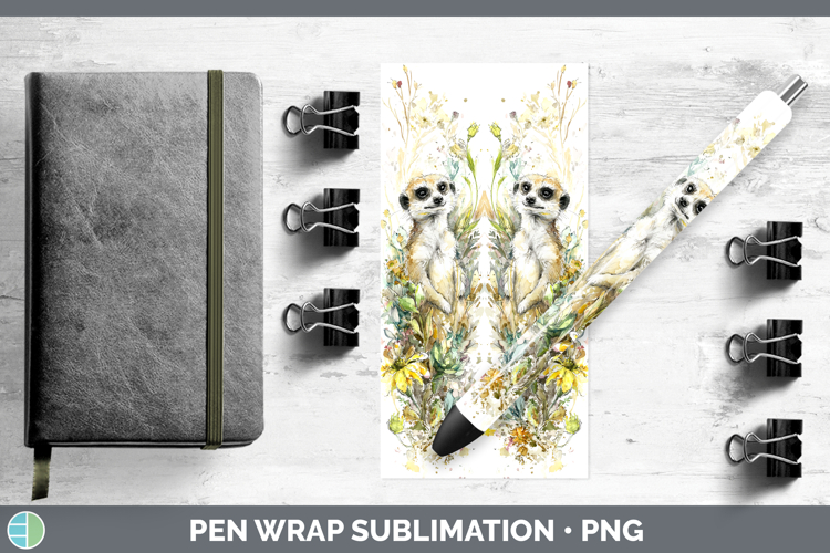 Sublimation Pen Wrap Design Image 7