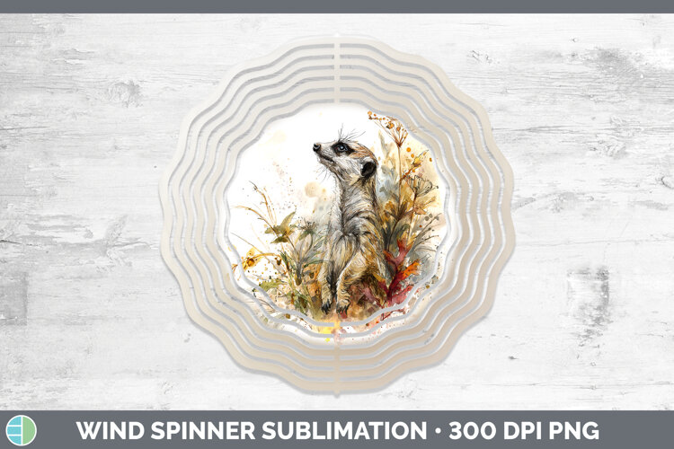GorgeousSafari Sketch Wind Spinner design.