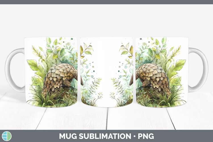 GorgeousSafari Sketch Mug Wrap design.