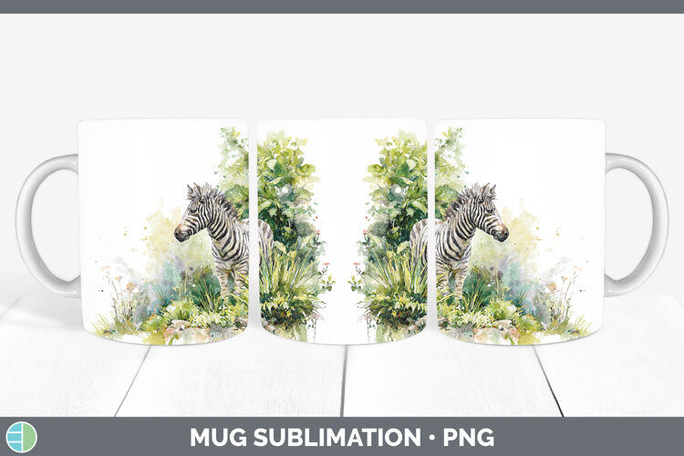 GorgeousSafari Sketch Mug Wrap design.