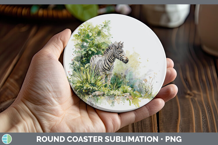GorgeousSafari Sketch Round Coaster design.
