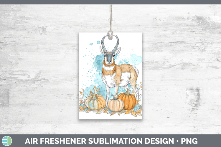 Safari Splash Halloween Antelope Air Freshener Sublimation C