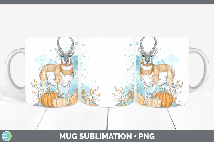 GorgeousSafari Splash Halloween Mug Wrap design.
