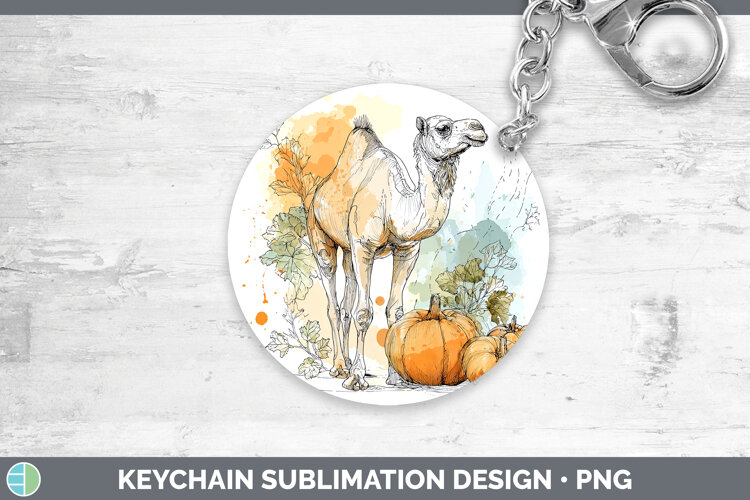 GorgeousSafari Splash Halloween Keychain design.