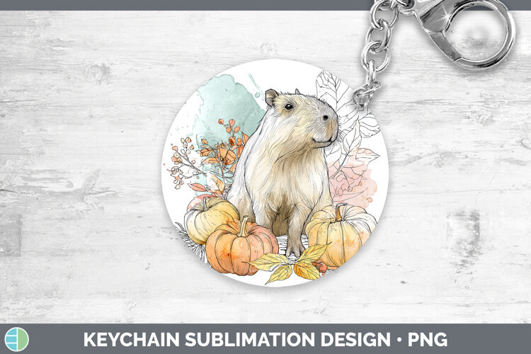 GorgeousSafari Splash Halloween Keychain design.