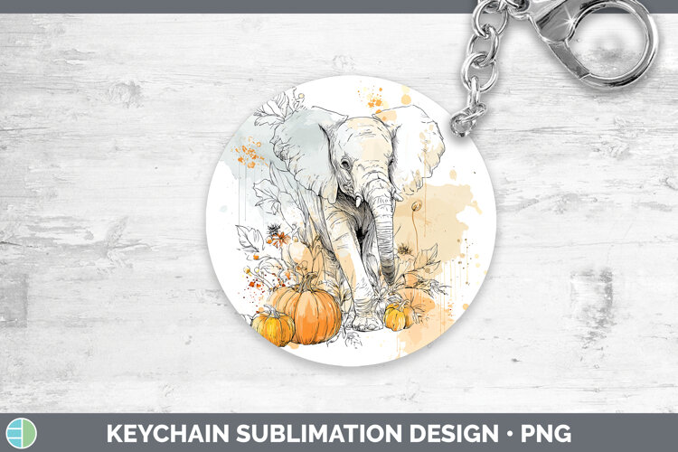 GorgeousSafari Splash Halloween Keychain design.