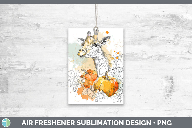 GorgeousSafari Splash Halloween Air Freshener design.
