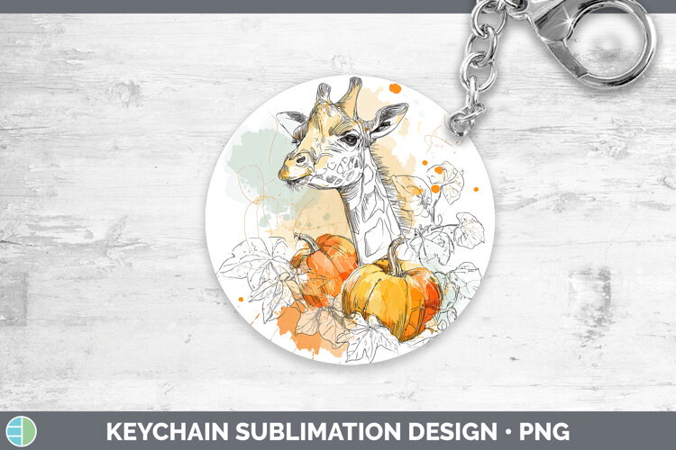 GorgeousSafari Splash Halloween Keychain design.
