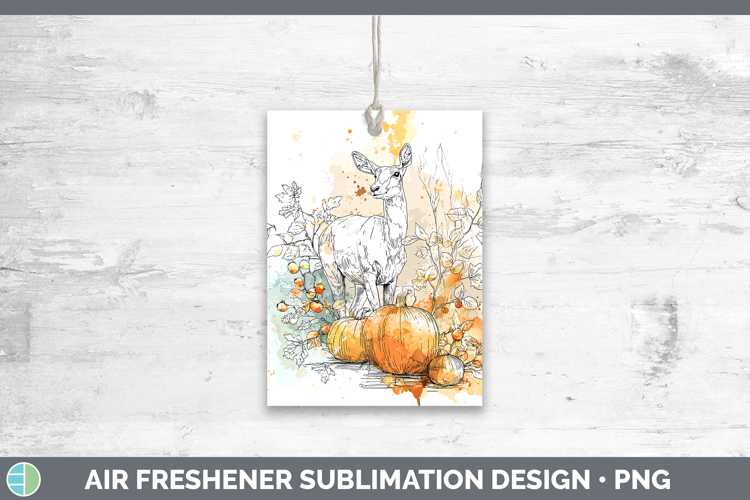 Safari Splash Halloween Impala Air Freshener Sublimation Car