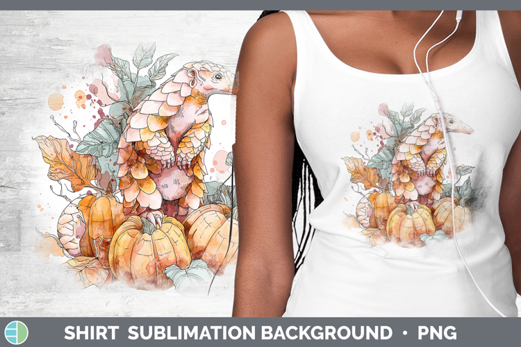Safari Splash Halloween Pangolin Shirt Sublimation Backgroun
