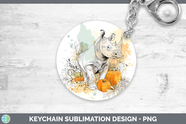 GorgeousSafari Splash Halloween Keychain design.