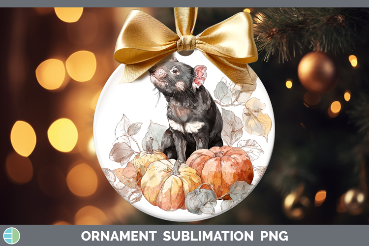 Safari Splash Halloween Tasmanian Devil Ornament Sublimation