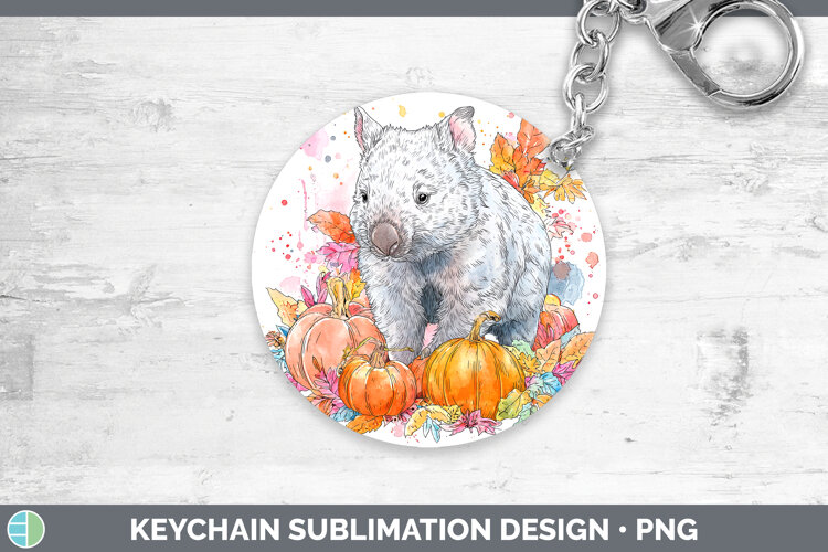 GorgeousSafari Splash Halloween Keychain design.