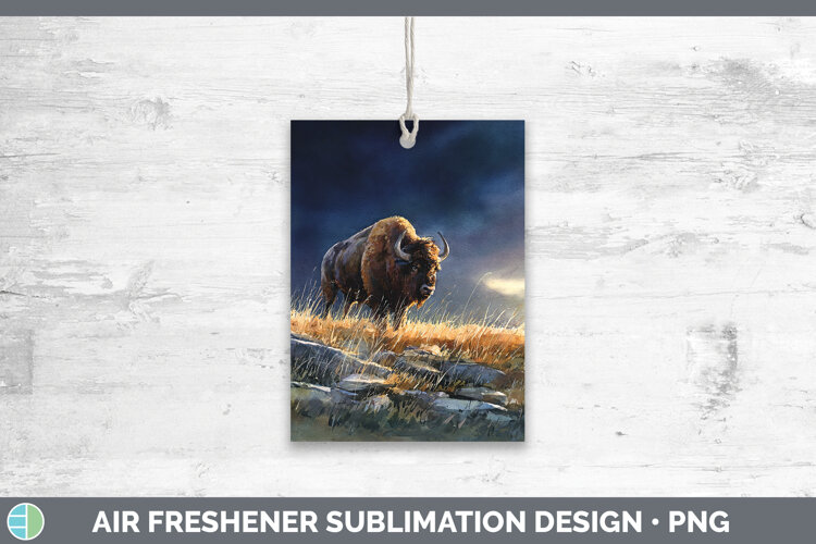 GorgeousSafari Sunset Air Freshener design.