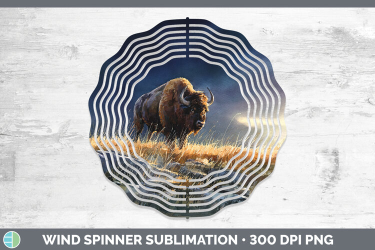 GorgeousSafari Sunset Wind Spinner design.