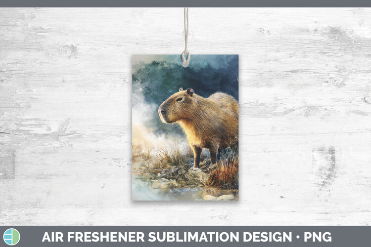 GorgeousSafari Sunset Air Freshener design.