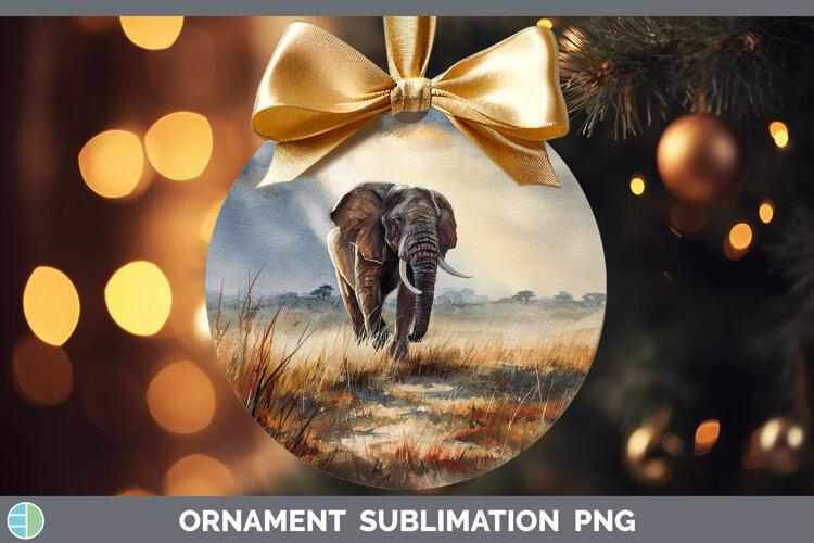 GorgeousSafari Sunset Ornament design.
