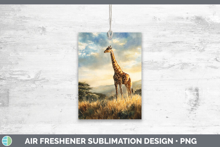 GorgeousSafari Sunset Air Freshener design.