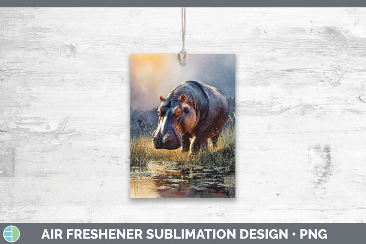 GorgeousSafari Sunset Air Freshener design.