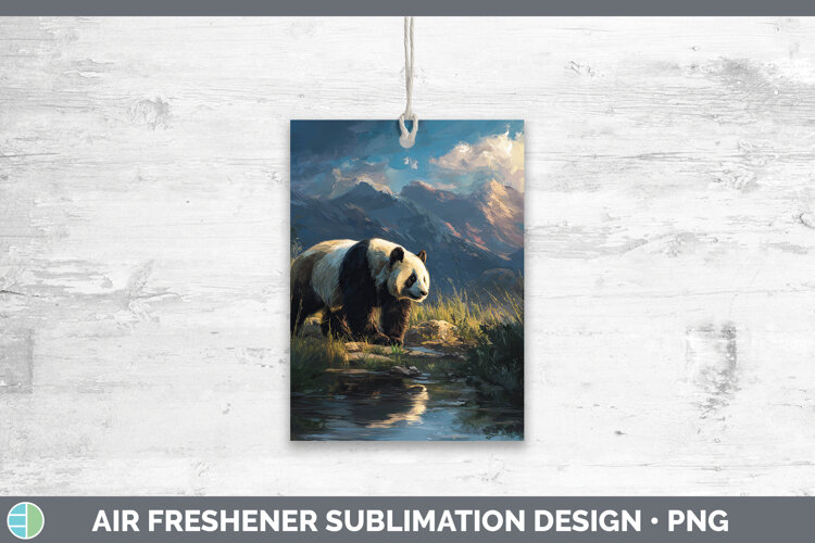 GorgeousSafari Sunset Air Freshener design.