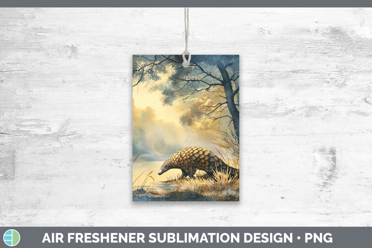 GorgeousSafari Sunset Air Freshener design.