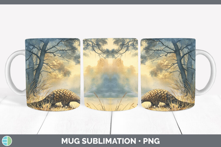 GorgeousSafari Sunset Mug Wrap design.