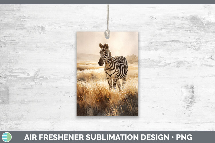 GorgeousSafari Sunset Air Freshener design.