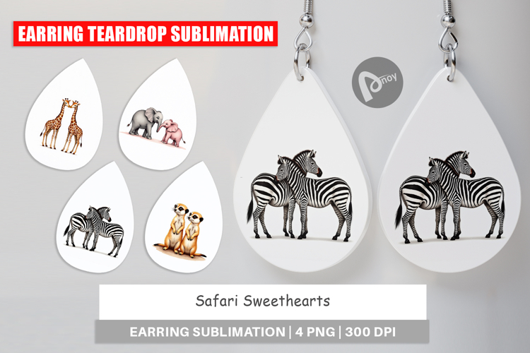 Safari Sweethearts Earring