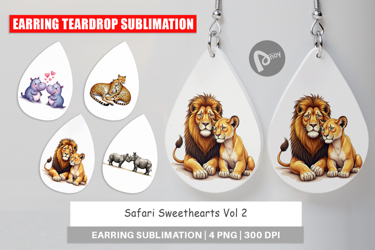 Safari Sweethearts Earring