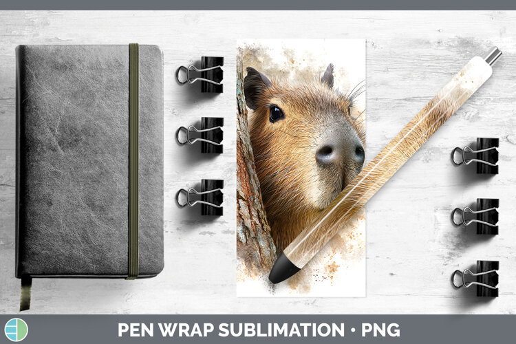 GorgeousSafari Tree Peek Pen Wrap design.