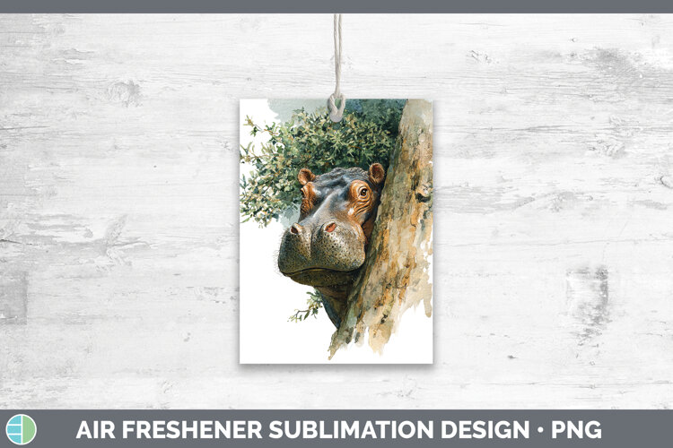 GorgeousSafari Tree Peek Air Freshener design.