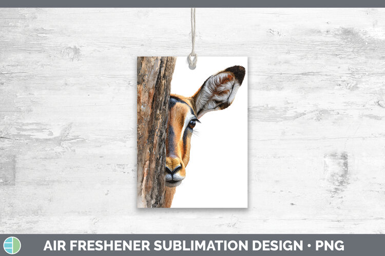 GorgeousSafari Tree Peek Air Freshener design.
