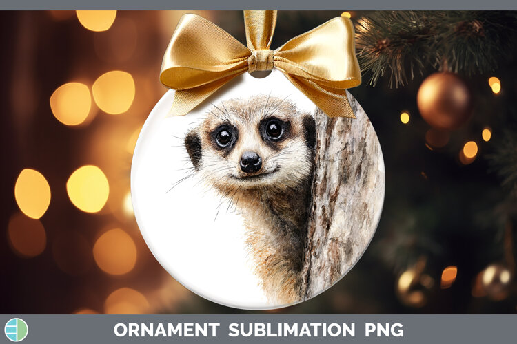 GorgeousSafari Tree Peek Ornament design.