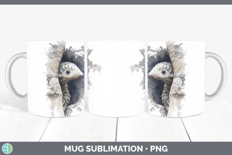 GorgeousSafari Tree Peek Mug Wrap design.
