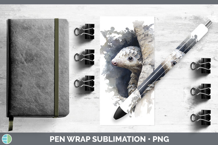 GorgeousSafari Tree Peek Pen Wrap design.