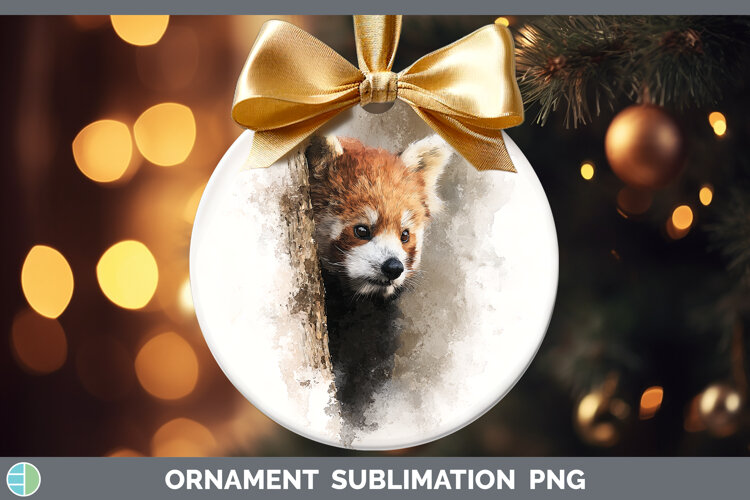 GorgeousSafari Tree Peek Ornament design.