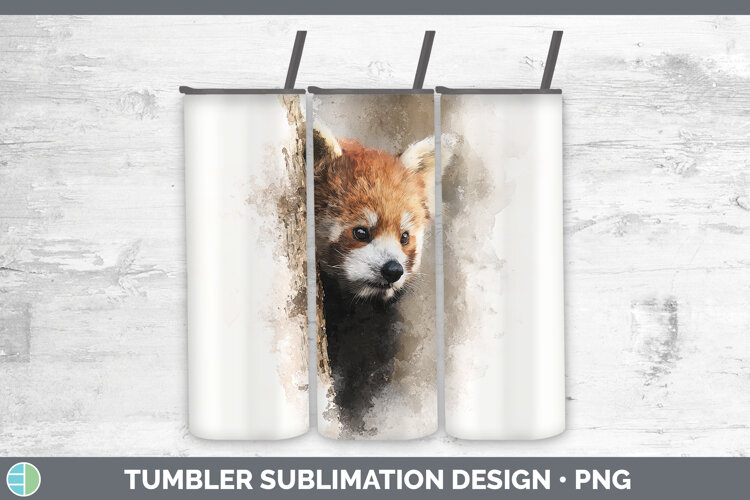 GorgeousSafari Tree Peek Tumbler design.